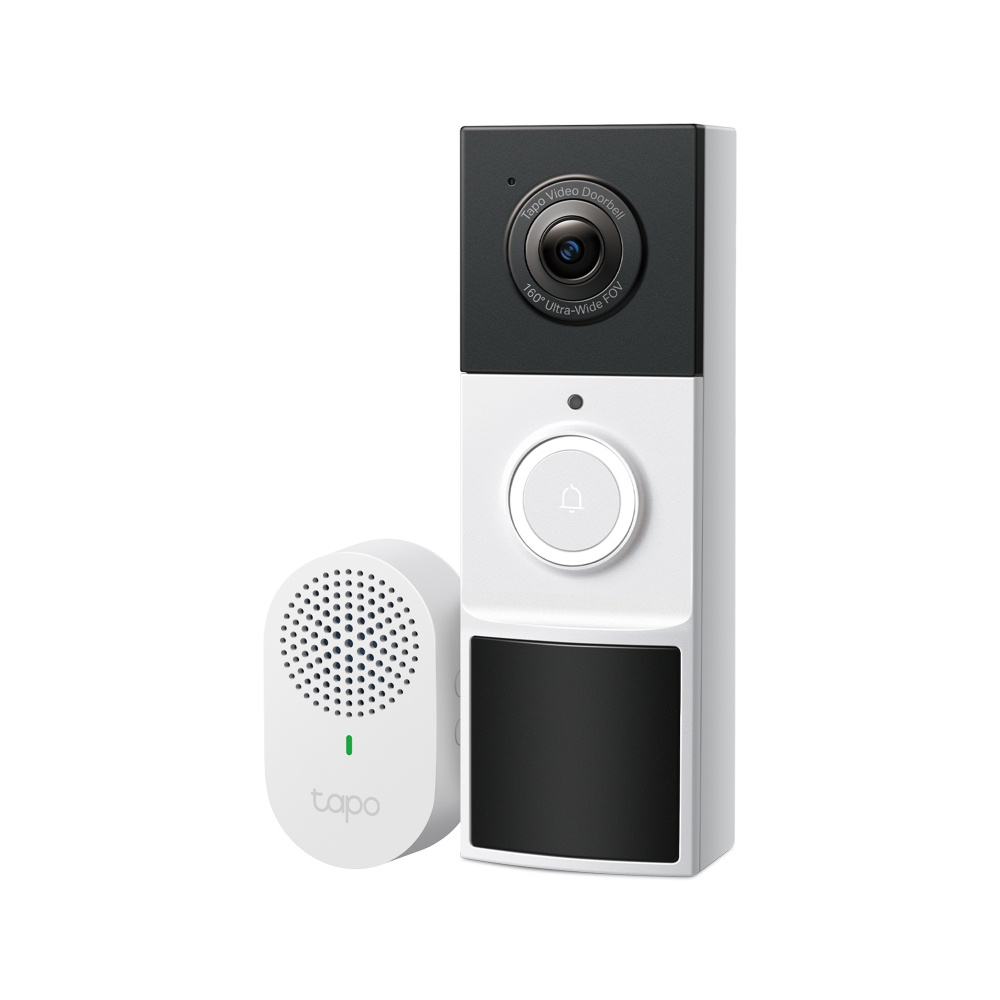 TP-Link Timbre Inteligente con Cámara TAPO D210, Inalámbrico, Altavoz