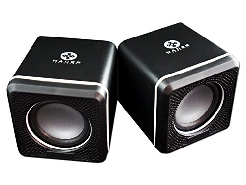 Bocinas naceb na-082 portable 3w usb negro