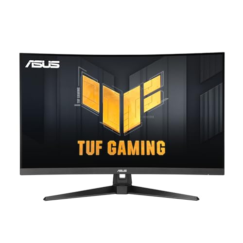 Monitor asus 32" vg32wq3b tuf gaming curvo 2560x1440 180hz 1ms 2*hdmi dp freesync negro