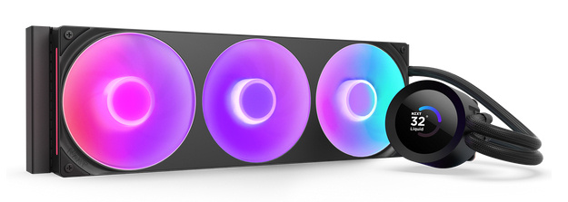 NZXT Kraken Plus 360 RGB Enfriamiento Líquido para CPU, 3x 120mm, hasta 2400RPM, Negro