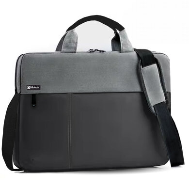 BRobotix Maletín de Poliéster/Poliuretano 6006757 para Laptop 17", Negro