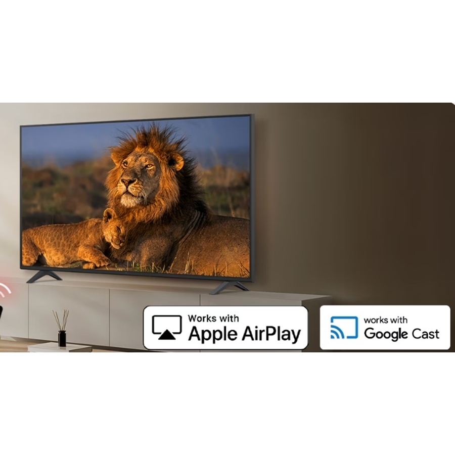 Television led lg 55 plg smart tv, uhd 3840 2160p, google cast, airplay, netflix web os smart tv, hdr 10 pro, 2 hdmi, 1 usb, lan