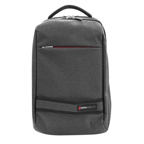 Mochila swissmobility backpack para laptop de hasta 17 xl-117 gris
