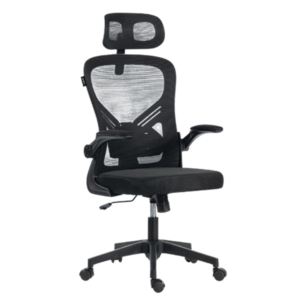 Silla De Oficina Flux Base Acteck EC343HR Respaldo de Malla