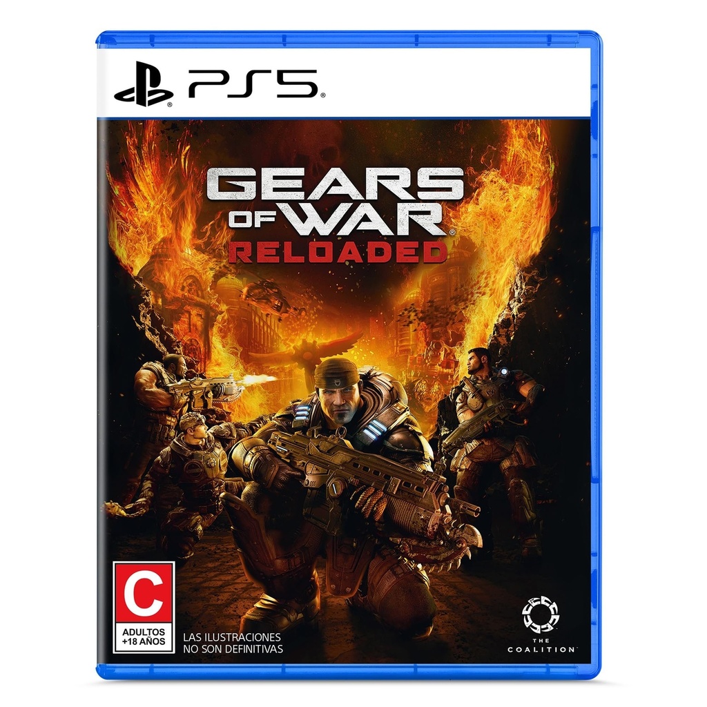 Playstation video juego gears of war reloaded - playstation 5