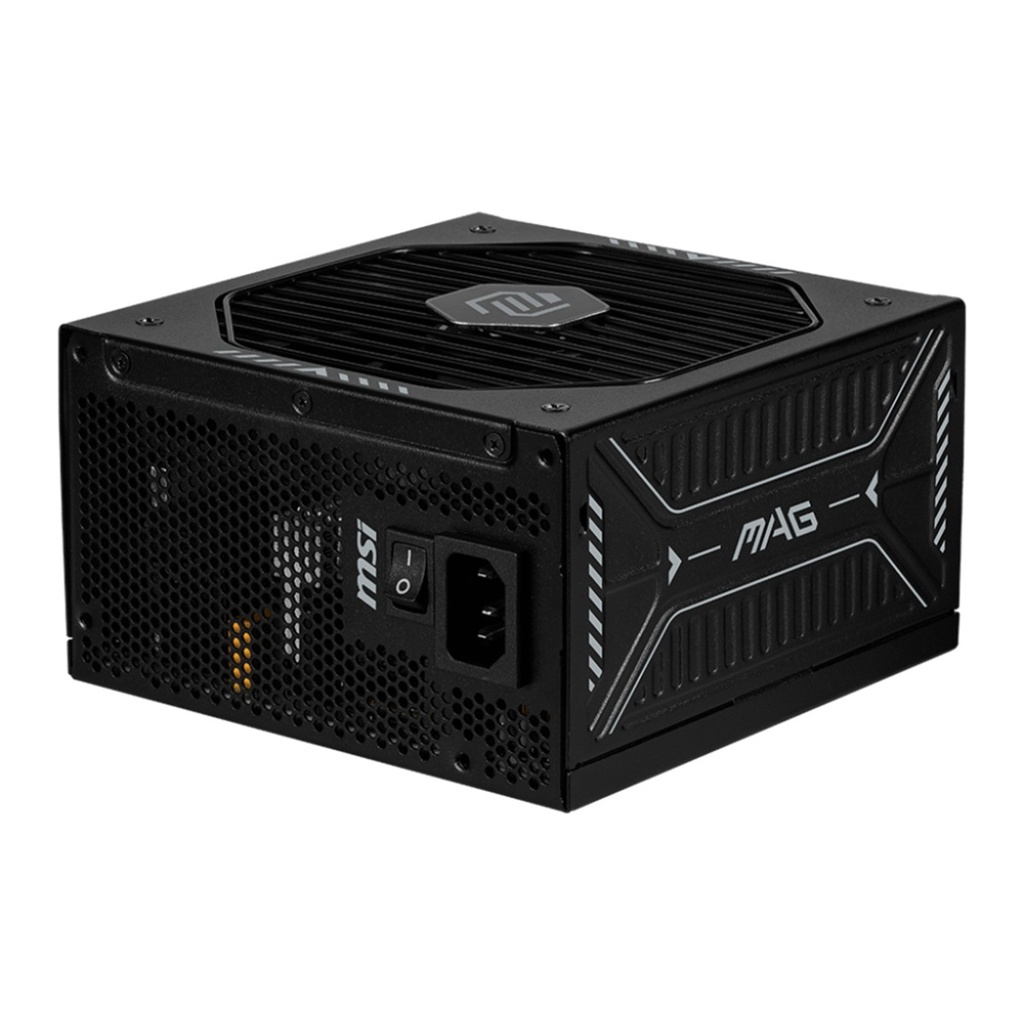 Fuente de Poder MSI MAG A1000GLS PCIE5 80 PLUS Gold Modular 24-pin ATX 12VHPWR 135mm 1000W