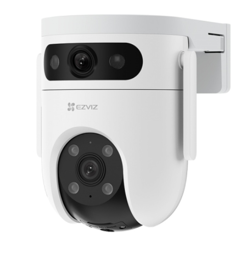 Ezviz Cámara de Seguridad IP Smart WiFi PT para Exteriores H9C DUAL 3K, Alámbrico/Inalámbrico, 2880 x 1620 Pixeles, Día/Noche