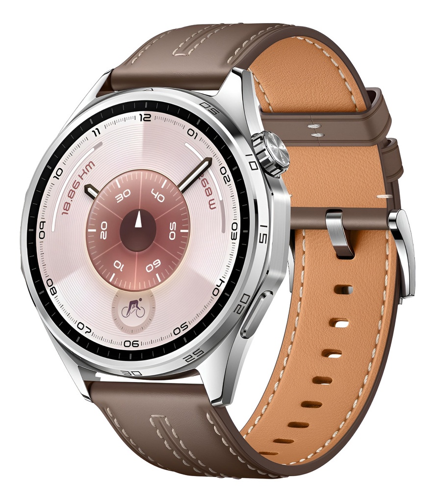HUAWEI Watch GT 6 Smartwatch 46mm,1.47''AMOLED Pantalla, GPS, NFC, Compatible con iOS y Android CAFE