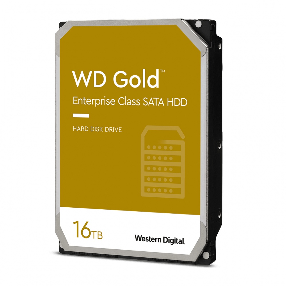 Disco Duro Para Servidor Western Digital WD Gold 16TB SATA 7200RPM 3.5" 6Gbit/s
