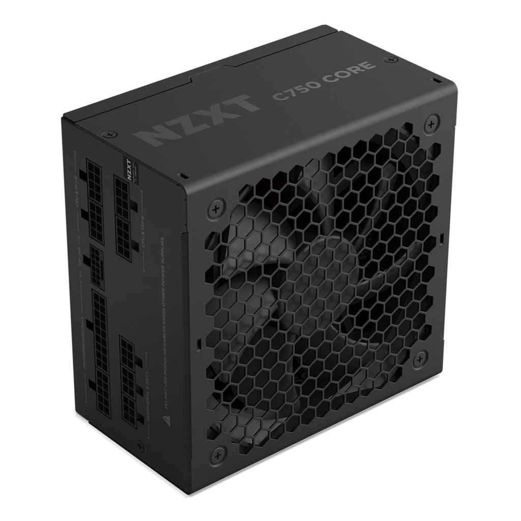 Fuente de Poder NZXT C850 Gold Core 80 PLUS Gold ATX Modular 24-pin ATX 12VHPWR 135mm 850W