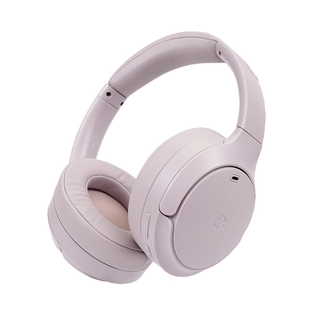 STF Audífonos con Micrófono One Plus ANC, Bluetooth, Alámbrico/Inalámbrico, USB-C, Rosa
