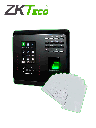 Zkteco mb360idp- paquete de control de acceso y asistencia con 10 tarjetas de proximidad id de 125khz