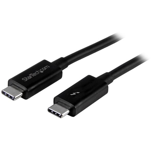 Cable de 2m thunderbolt 3 usb-c (20gbps) - compatible con thunderbolt, displayport y usb (tblt3mm2m) - startech.com mod. tblt3mm