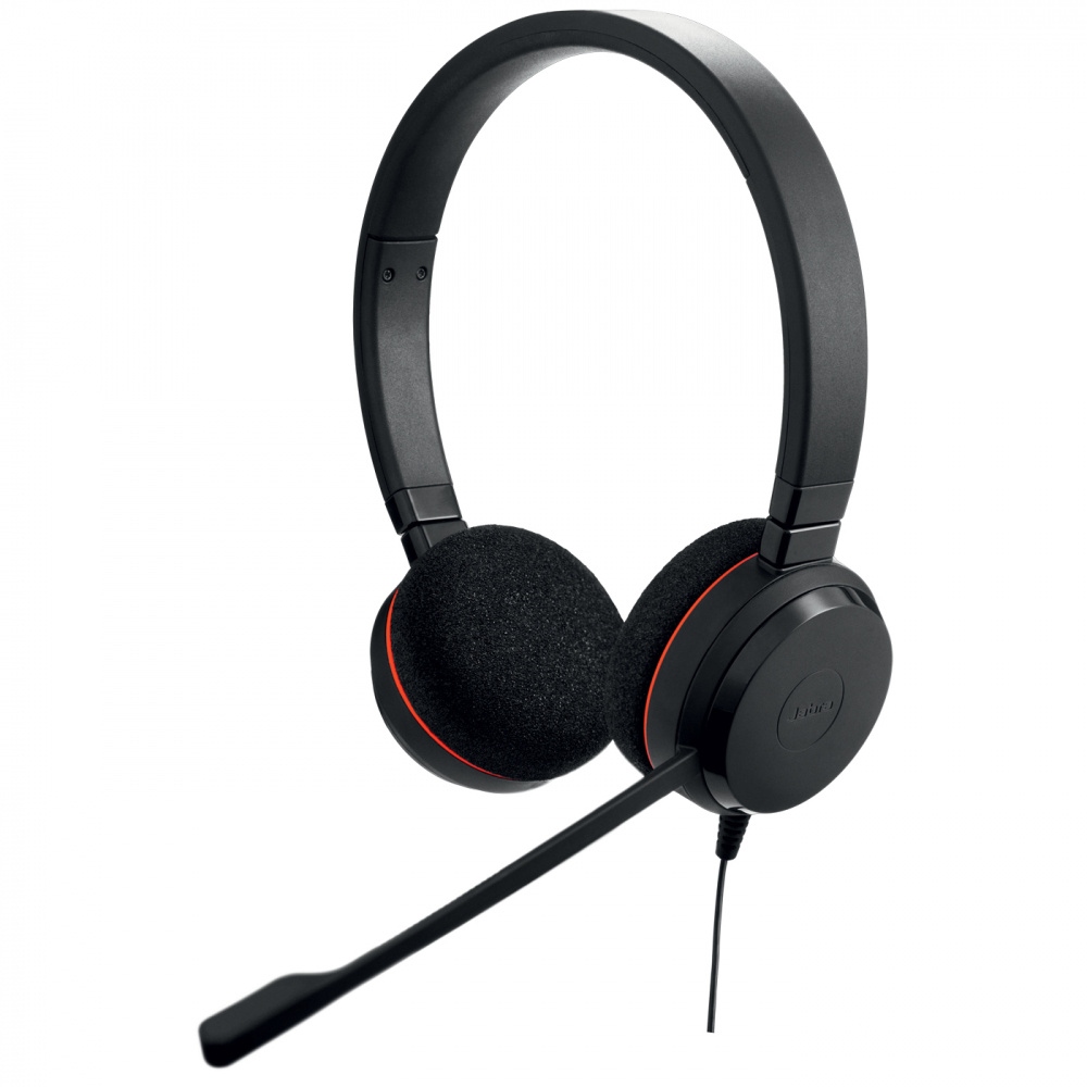 Jabra Audífonos Evolve 20 Stereo MS, Alámbrico, USB