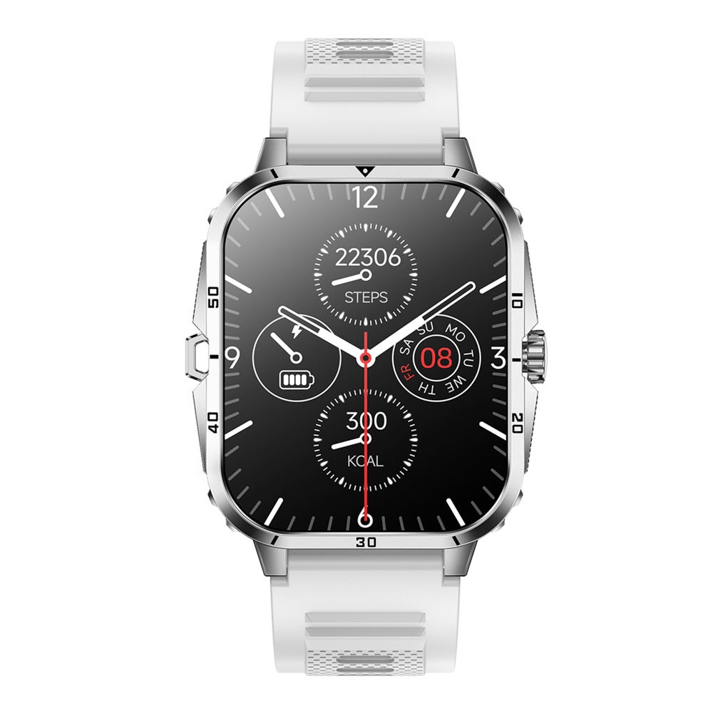 STF Smartwatch Kronos Insignia, Android/iOS, Blanco - Resistente a Salpicaduras