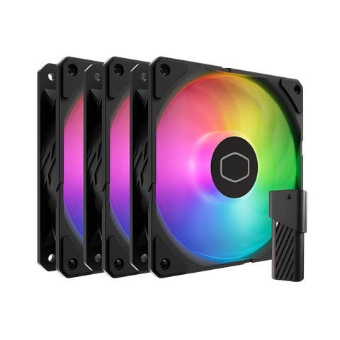Ventilador p/gabinete cooler master mfx-b2dn-253p2-r2 sickleflow edge 120 argb 3-in-1
