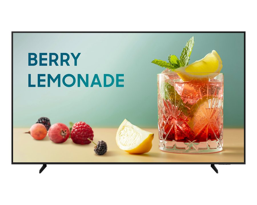 Television led samsung 55 biz tv , smart tv serie be55f-h, 4k uhd 3840x2160, 3 años garantia, señalizacion digital basica, apps smart, usb, hdmi, 16