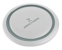 Cargador inalámbrico qi  perfect choice pc-240846 - blanco