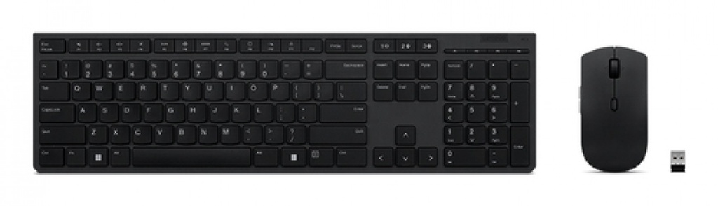 Lenovo kit teclado + mouse inalambrico profesional 4x31k03954 -