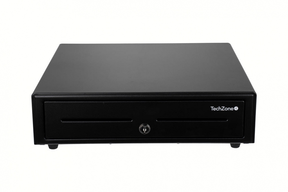 Cajón de Dinero TechZone TZBE5B8M100, 6.6kg, Negro