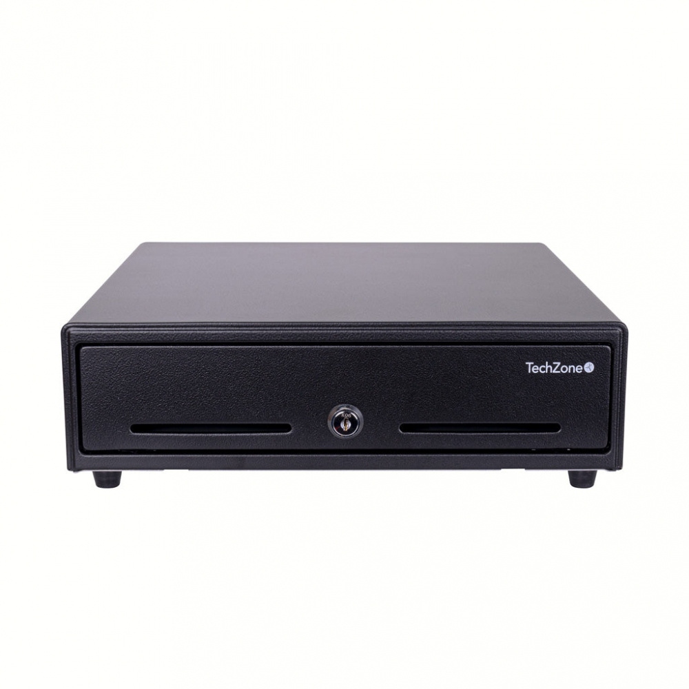 Cajón de Dinero TechZone TZBE4B8M90, 4.5kg, Negro