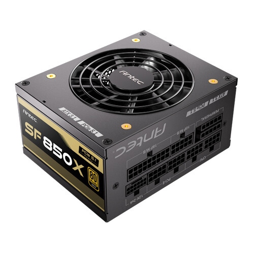 Fuente de Poder Antec SF850X - 850 W · 80+ Gold | Modular Total · Formato SFX
