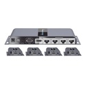 Kit de distribuidor hdmi de 1 fuente hdmi a 4 pantallas hdmi @ 1080p distancia de transmisión de hasta 40 m con cat6 / 6a / 7 cu