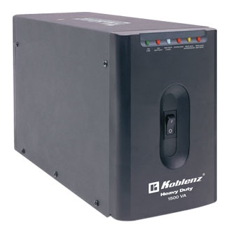 No Break Koblenz 15007-USB/R 900W 1500VA Entrada 95-145V Salida 120V (Open Box)