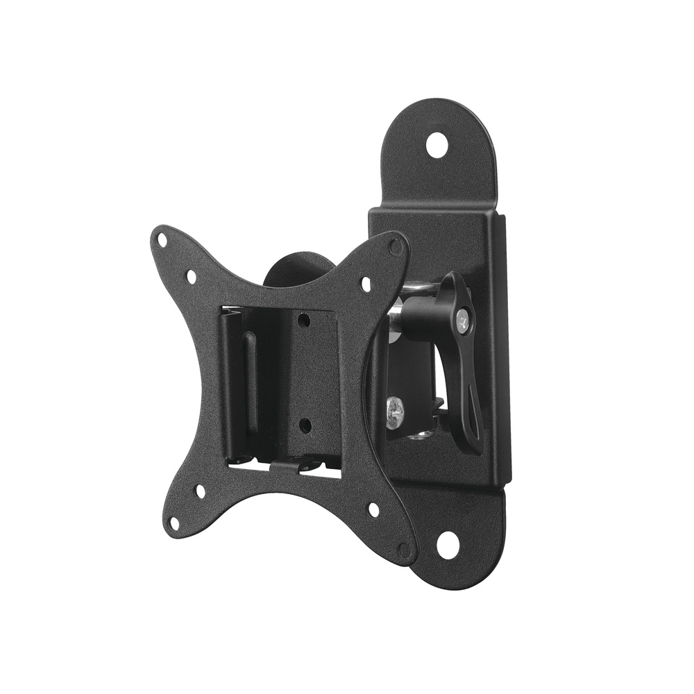 Montaje de pared para monitores de 13 a 27" soporta hasta 15kg, vesa 75x75/100x100.