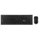 Qian kit teclado y mouse keymate 2.0 - usb - modelo: qkx-wresp-01-bk