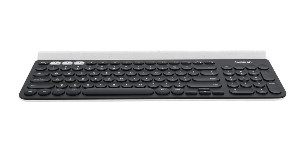 Teclado logitech k780 multidispositivo inalambrico receptor usb unifying (español) negro