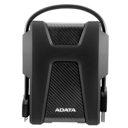 Disco duro externo adata hd680 1tb 2.5 - interfaz usb 3.2 gen1 usb 5gbps. resistente a golpes. negro ahd680-1tu31-cbk