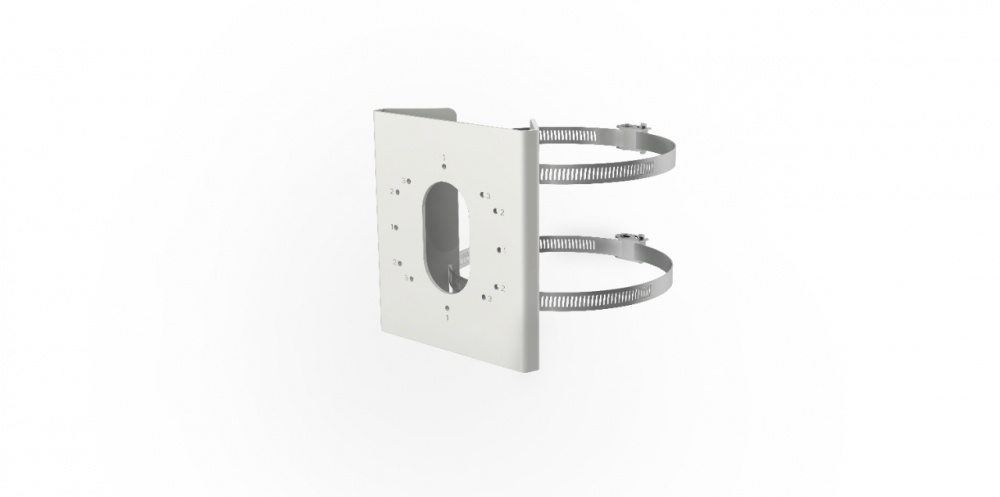 Montaje de poste para cámaras ds-2cd26x3g1-izs / acero inoxidable 