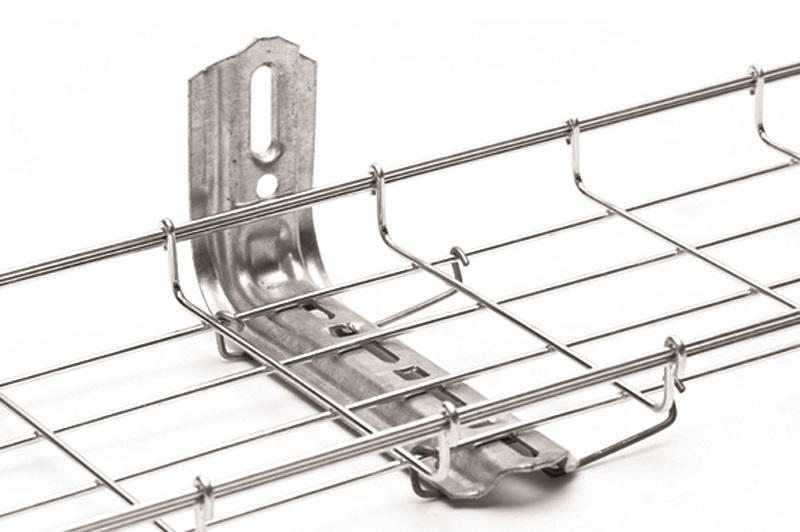 Ménsula omega tipo l inteligente, 210mm de ancho, con acabado electro zinc
