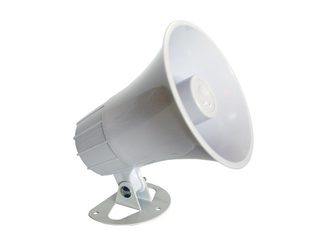 Sirena 15watts paamon pam-sre15w doble tono / alambrica / color blanco / material abs/ uso en interior y exterior/ nivel de soni