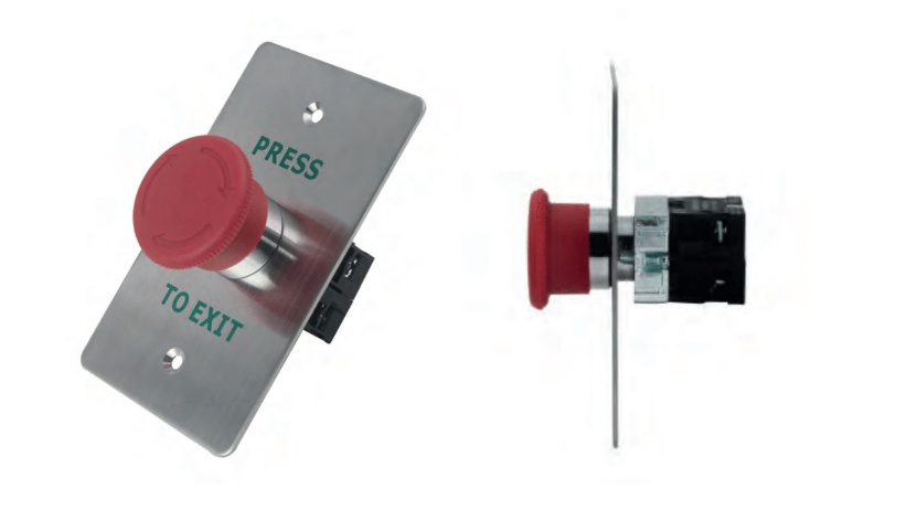 Botón Salida De Emergencia Axceze AX-L60 Alámbrico