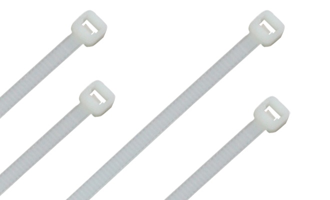 Cincho nylon th-100 thorsman 4200-01000 color natural a 2.5mm- l 100mm bolsa/100pzs diametro maximo capacidad de atado 22mm, fab