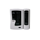 Tester para cable de red enson ens-teln1 ideal para identificar errores de terminado y continuidad de cables de red y telefonico