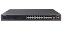 Switch 24 puertos rj45 gigabit ethernet 10/100/1000 mbps / planet gs-4210-24t2s / 2 ranuras mini-gbic / sfp 100/1000 mpbs / swit