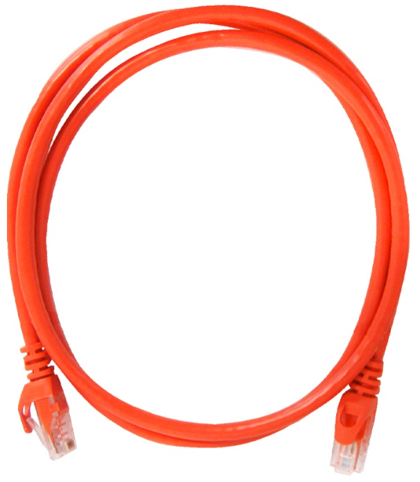 Patchcord utp enson p6012o serie pro 100-ii 100% cobre color naranja 120cm para mejor identificacion de soluciones en racks y ga
