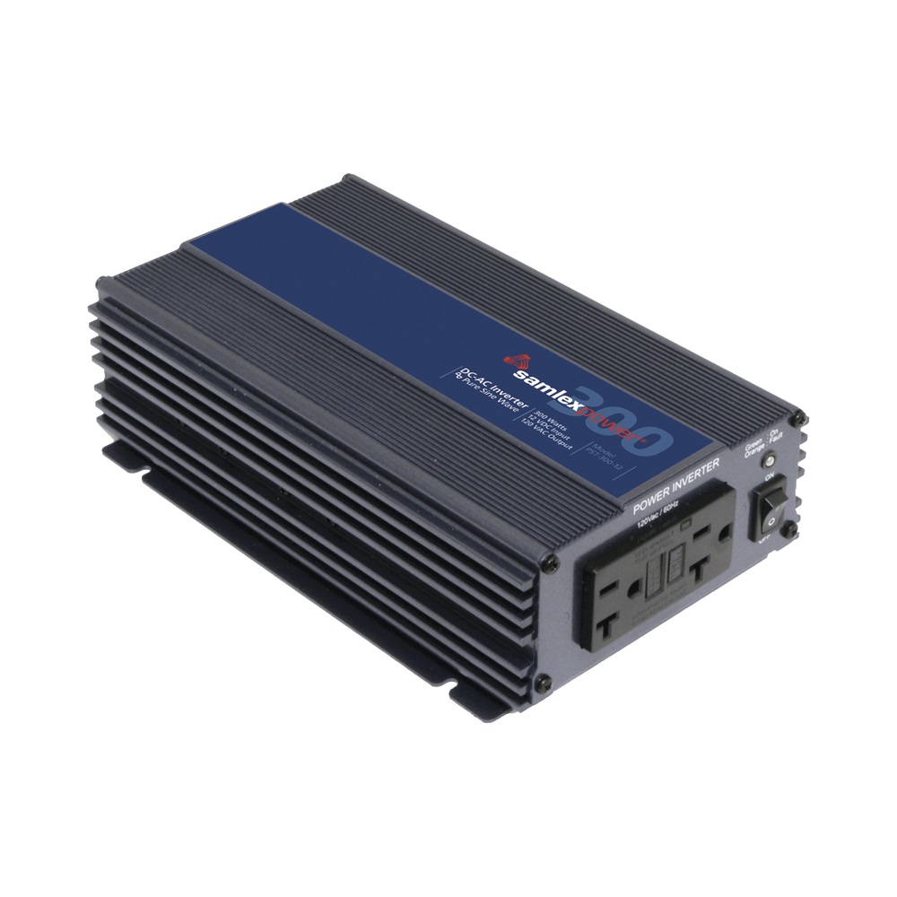 Inversor de Corriente Onda Pura 300W Entrada 24 Vcd Salida 120 Vca