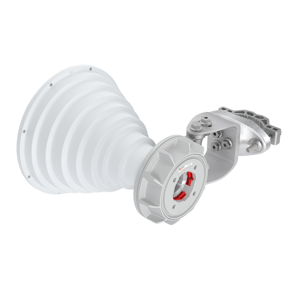 Antena sectorial simétrica gen2 de 30° 5180-6400 mhz, 18.5 dbi con soporte mejorado, listas para twisport sin pérdida
