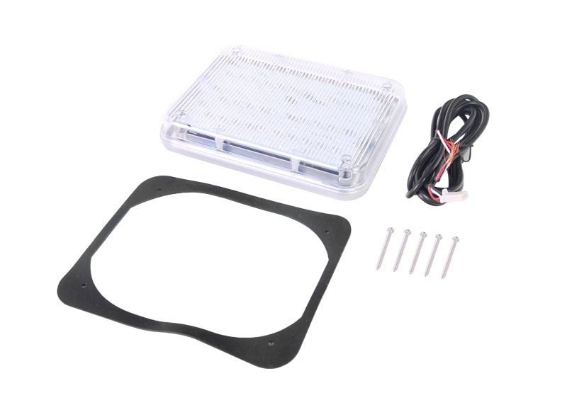 Luz de advertencia de 9x7", color claro, ideal para ambulancias