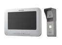Kit Videoportero Hikvision DS-KIS203 Monitor 7" Altavoz Alámbrico Incluye Frente De Calle