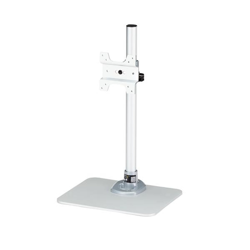 Soporte para monitores con anillo administracion de cableado