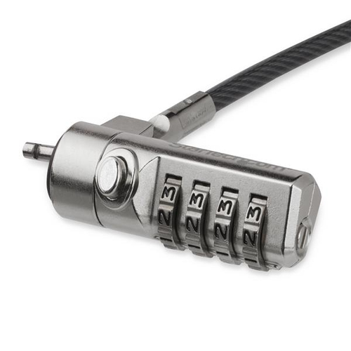 Cable candado de 2m para laptop - combinacion de 4 digitos