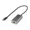 Adaptador usb c a mini displayport 1.2 4k usb tipo c