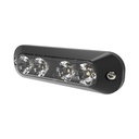 Luz perimetral , 4 leds ultra brillantes, color azul
