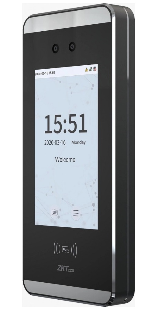 Control De Acceso Y Asistencia Biométrico Mini ZKTeco AC Plus Tarjetas Pak 3000 Usuarios