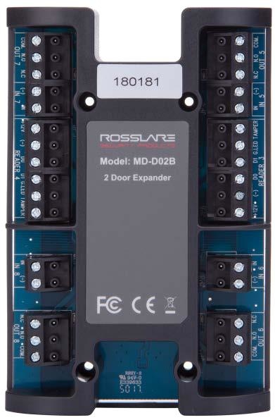 Módulo expansor de 2 lectoras / para panel ac-225ip-bu